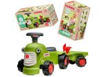 Falk Claas Trattore A Piedi Set Vintage Verde