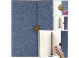Taccuino Magnetico Taccuino Per Ufficio Foderato A5 Con Copertina Grigia