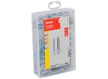 fischer Profi-Box - SX Plus + S 567897 Dübel- und Schrauben-Sortiment, 160 Stück