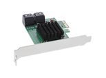 Inline Schnittstellenkarte - 4X Sata 6Gb/S Controller - Pcie 2.0 (Pci-Express) (76617L)
