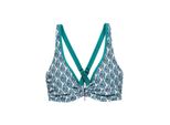 Triumph - Bikini Top mit Bügel - Blue 44E - Amalia - Bademode für Frauen