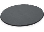 Lastra Di Ardesia Naturale, Non Rivestita, Ø 30-38 Cm Selezionabile : Lastra Di Ardesia Naturale, Ø 30 Cm Variante: Lastra Di Ardesia Naturale, Ø 30 Cm