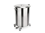 Cestino Per Rifiuti Con Pedale, Ø 40 Cm, 65 L