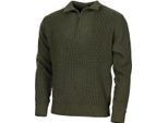 Pullover Mfh, "Troyer"", Con Zip, Oliva"