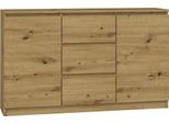 Cassettiera Combinata Elbe - Rovere Artisan