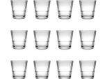 Bicchieri Da Whisky, Set Di 12 Bicchieri Da Whisky, Grande Sunray, 390 Ml,