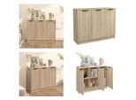 Vidaxl Credenza Rovere Sonoma 90,5X30X70 Cm In Legno - Credenza - Credenze - Armadio - Armadio Portaoggetti