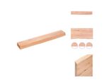 Vidaxl Mensola A Muro Marrone Chiaro 60X10X4 Cm In Legno Massiccio Trattato Con Rovere - Mensole A Muro
