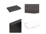 Vidaxl Mensola A Muro Marrone Scuro 60X40X(2 6) Cm In Legno Massiccio Trattato Con Rovere - Mensola A Muro - Mensola Portaoggetti - Mensola Galleggiante
