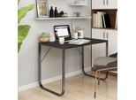 vidaXL Computertisch Schwarz 110x60x73 cm Holzwerkstoff - Computer Tisch - Computer Tische - Computer Schreibtisch - Computer Schreibtische