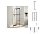 Vidaxl Schermo Doccia Per Cabina Doccia Con Vetro Trasparente Esg 80X195 Cm - Schermi Doccia