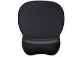Inf Tappetino Per Mouse Ergonomico Con Poggiapolsi Nero