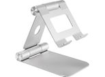 Inline Universal - Supporto - Pieghevole - Per Tablet - Alluminio - Alluminio - Dimensioni Dello Schermo: Fino A 33Cm (Fino A