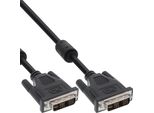 Inline® 17793 Cavo DVI-I, Digitale/Analogico, 24+5 Maschio/Maschio, Dual Link, 3M