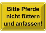 Vianmo Insegna Di Latta 20X30 Cm Bitte Pferde Nicht FüTtern