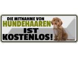 Vianmo Insegna Di Latta 10X27 Cm Mitnahme Von Hundehaaren Kostenlos