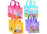 Sacchetto Cercatore Di Uova Di Pasqua Per Bambini 8 Pezzi Colori Misti