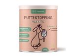 Hunderunde Futtertopping - Haut & Fell - Glänzendes Fell, Gesunde Haut, Natürliche Zutaten, vegan 250 g