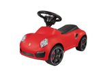 Rutschauto Porsche 911, rot, Kinderfahrzeug mit Hupe und Überschlagschutz, Rutscherfahrzeug