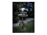 4in1 Solar-Vogelbad bronze