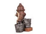 Brunnen HERMES in Stein-Optik