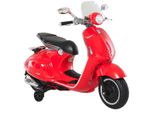 Elektrofahrzeug, Kinderfahrzeug, Kindermotorrad, Elektro-Motorrad mit MP3-Musik Beleuchtung, 3-6 Jahre, PP, Rot, 108 x 49 x 75 cm