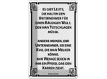 Vianmo Insegna Di Latta 18X12 Cm Leute, Die Halten Unternehmer