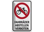 Vianmo Insegna Di Latta 30X20 Cm FahrräDer Abstellen Verboten