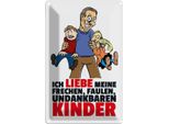 Vianmo Insegna Di Latta 30X20 Cm Liebe Meine Frechen Kinder