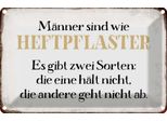 Vianmo Insegna Di Latta 20X30 Cm MäNner Sind Wie Heftpflaster