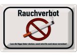 Vianmo Insegna Di Latta 20X30 Cm Rauchverbot Lass Kippe Lieber