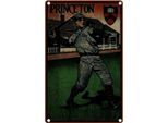 Vianmo Insegna Di Latta 30X20 Cm Princeton Baseball