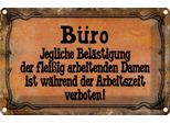 Vianmo Insegna Di Latta 20X30 Cm BüRo BeläStigung Der Damen