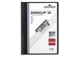 Durable Cartellina Con Clip Duraclip® 30 A4, Nero, 220001