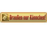 Vianmo Insegna Di Latta 10X46 Cm DraußEn Nur KäNnchen KüChe Cafe