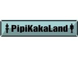 Vianmo Insegna Di Latta 10X46 Cm Pipikakaland MäNner Frauen Wc