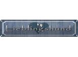 Vianmo Insegna Di Latta 10X46 Cm Lieblingshund Herz Hund