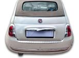 Acciaio Inox Opaco Protezione Paraurti Per Fiat 500 500C 2007-2015 Con Bisello