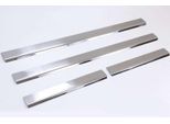 Acciaio Inox Battitacco V2A Opaco Per Vw Golf 6 Da 2008 4Tlg Set