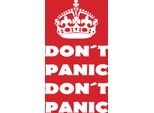 Vianmo Insegna In Legno 30X20 Cm Don't Panic Don't Panic