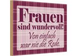 Vianmo Insegna In Legno 20X30 Cm Frauen Sind Wundervoll