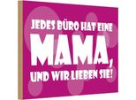 Vianmo Insegna In Legno 20X30 Cm Jedes BüRo Hat Eine Mama