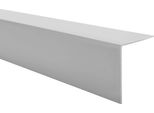 Quest Profilo Angolare Decorativo In Pvc 50X20 Mm, 1,5 M, Protezione Bordi, Grigio