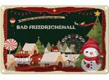 Vianmo Insegna Di Latta 20X30 Cm Weihnachten Aus Bad Friedrichshall