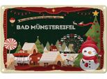 Vianmo Insegna Di Latta 20X30 Cm Weihnachten Aus Bad MÜNstereifel