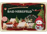 Vianmo Insegna Di Latta 20X30 Cm Weihnachten Aus Bad Hersfeld