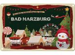 Vianmo Insegna Di Latta 20X30 Cm Weihnachten Aus Bad Harzburg