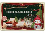 Vianmo Insegna Di Latta 20X30 Cm Weihnachten Aus Bad Saulgau