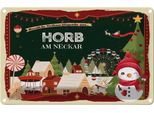 Vianmo Insegna Di Latta 20X30 Cm Weihnachten Aus Horb Am Neckar