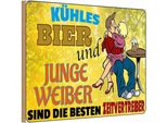 Vianmo Insegna In Legno 20X30 Cm Alkohol KüHles Bier Und Junge Weiber